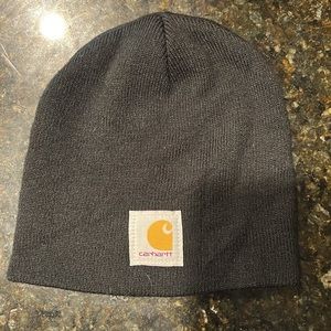 Black Carhartt Winter Hat NWOT